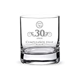AMAVEL Bicchiere da whisky per uomo Bicchiere da compleanno Capacità 320 ml